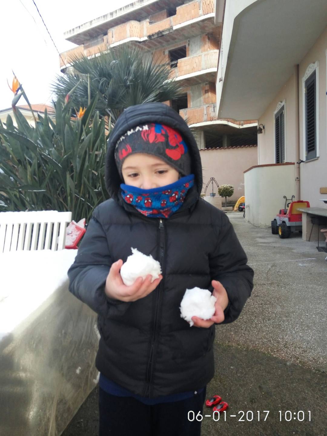 Un Ninja della neve!