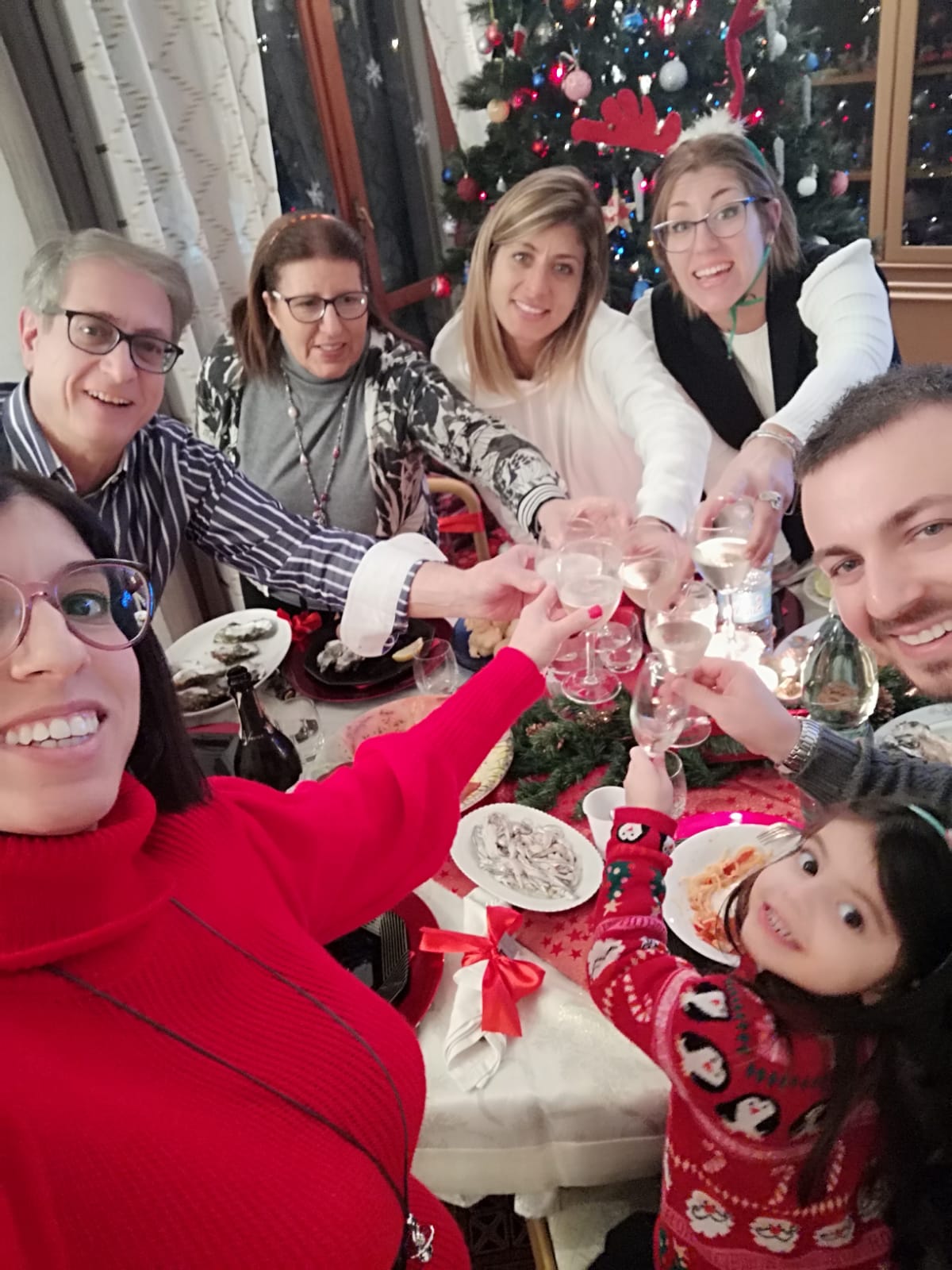 Natale in famiglia significa calore.