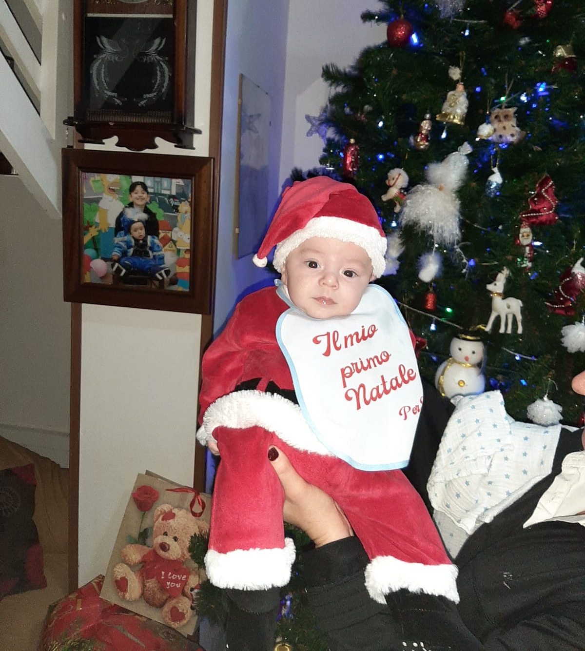 Natale è: mio figlio Diego! Ti amo